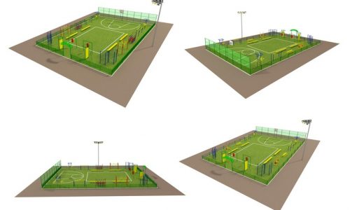 project-large-field-with-equipment-different-kinds-sport-white-background_224667-2349